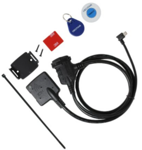 Hardware components available for Geotab Driver ID.