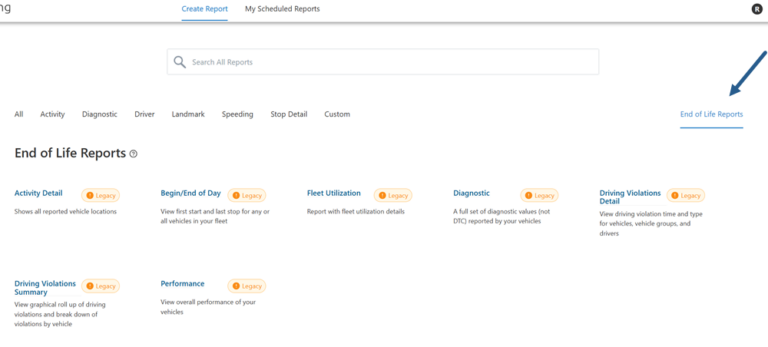 About the Reports Page | GPS Insight Help Center